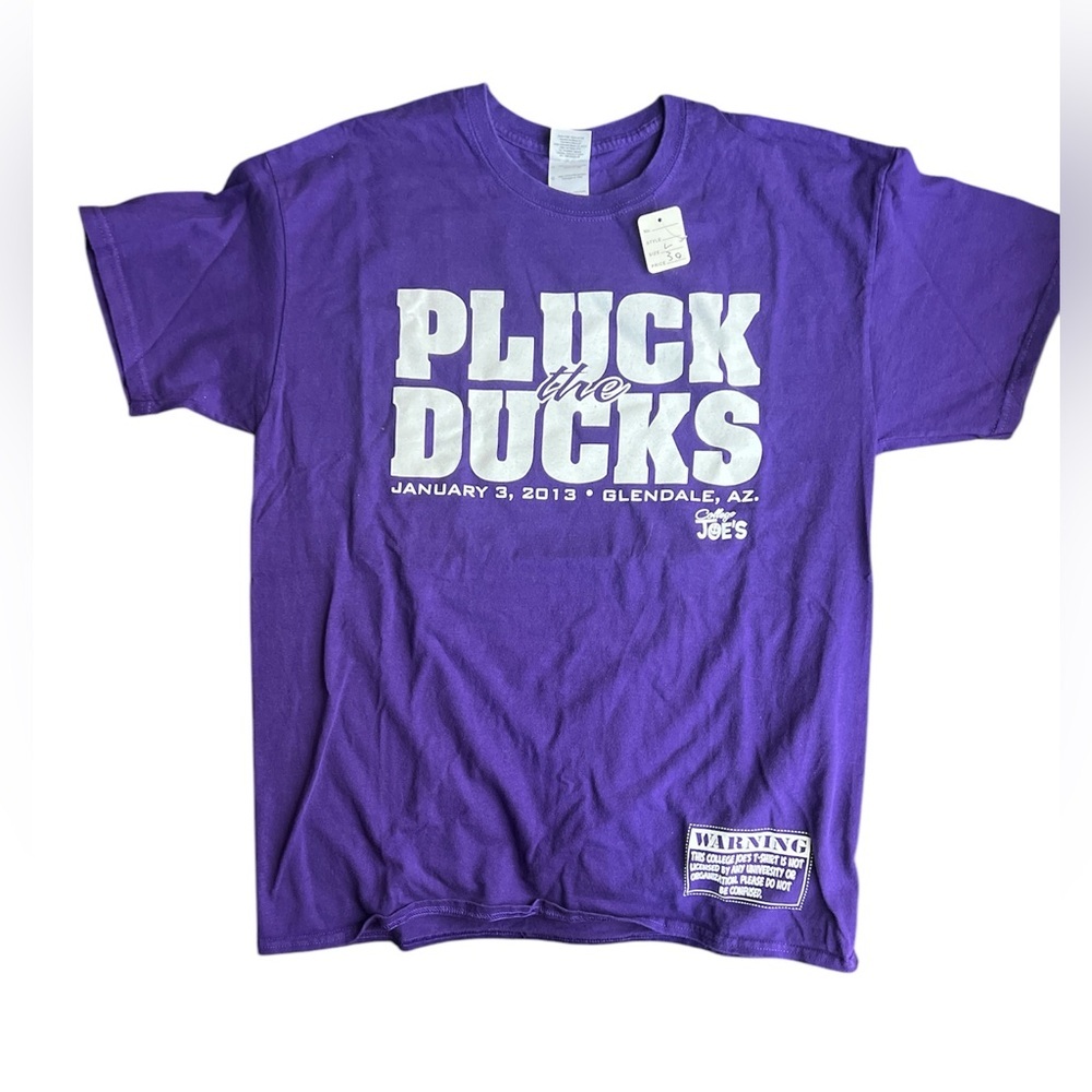 Vintage K-State Shirt Pluck The Ducks 2013 Size L